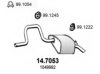 FORD 1018330 End Silencer